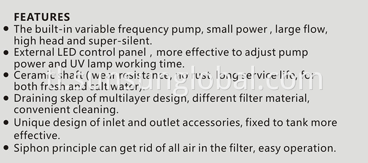 Sunsun aquarium canister external fish tank filter